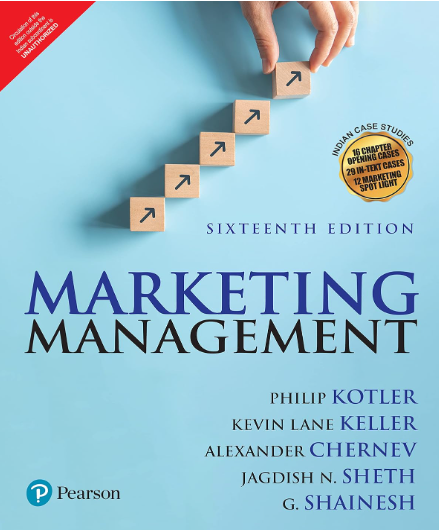 MARKETING MANAGEMENT 16TH EDITION